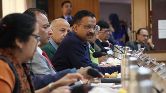 Delhi CM Kejriwal said he had given the heads of departments a week’s time to prepare an action plan on how to implement the “10 guarantees” mentioned in the “guarantee card” released by the ruling-AAP in the run-up to the February 8 Delhi Assembly polls. (SOURCED) Delhi CM Kejriwal said he had given the heads of departments a week’s time to prepare an action plan on how to implement the “10 guarantees” mentioned in the “guarantee card” released by the ruling-AAP in the run-up to the February 8 Delhi Assembly polls. (SOURCED)