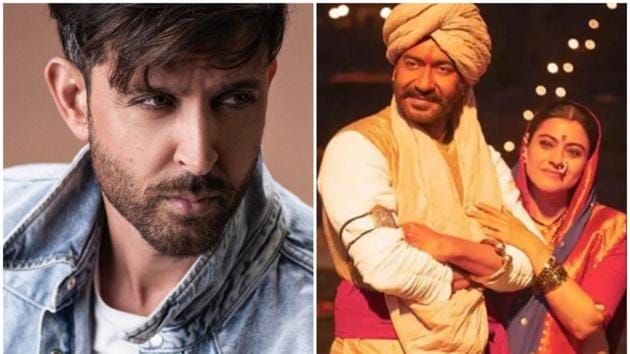 Hrithik Roshan heaped praise on Tanhaji: The Unsung Warrior.