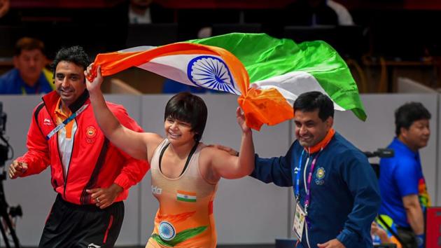 File Photo of wrestler Divya Kakran (PTI)