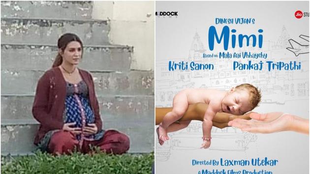 Kriti Sanon plays a surrogate mother in Mimi. Kriti Sanon plays a surrogate mother in Mimi.