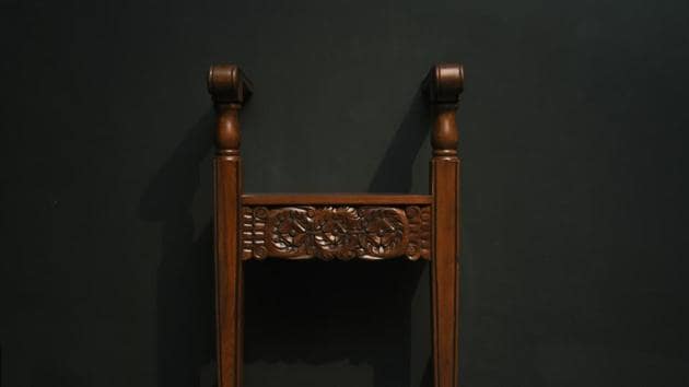 Some of her selected solo shows include “Feel”, Sakshi Gallery (2015) and “Memoirs of Tanaz and Vimala”, Sakshi Gallery (2011). (The Gujral Foundation)