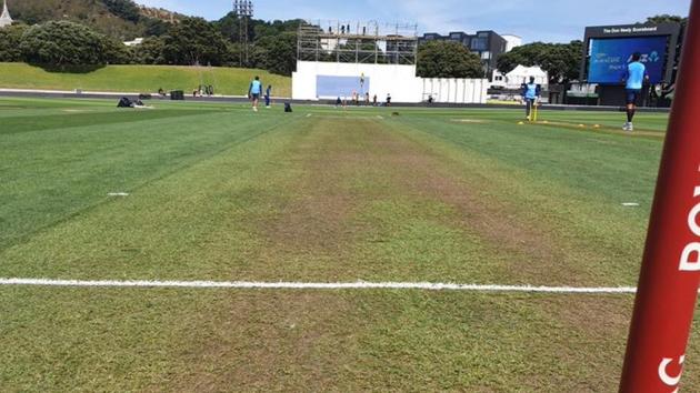 Wellington pitch(BCCI Twitter)