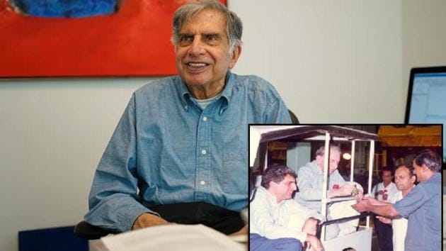 Ratan Tata talked about the affectionate relationship he shared with JRD Tata which was more like ‘a father and a brother’. (Facebook/ Humans of Bombay) Ratan Tata talked about the affectionate relationship he shared with JRD Tata which was more like ‘a father and a brother’. (Facebook/ Humans of Bombay)
