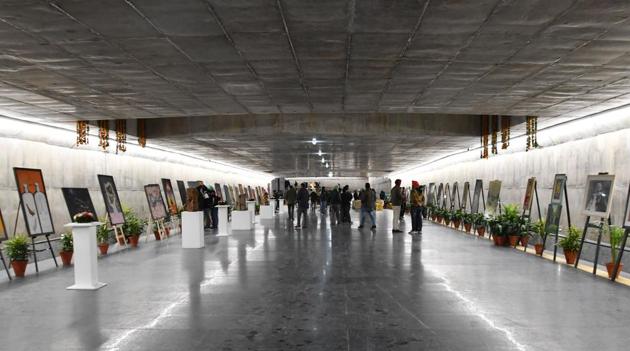The underpass connecting Rose Garden and Sector 17 was inaugurated by UT administrator VPS Badnore on January 8. (HT FILE PHOTO) The underpass connecting Rose Garden and Sector 17 was inaugurated by UT administrator VPS Badnore on January 8. (HT FILE PHOTO)