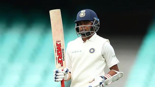Prithvi Shaw of India.(Getty Images) Prithvi Shaw of India.(Getty Images)
