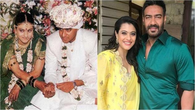 Ajay Devgn and Kajol are celebrating their 21st anniversary.