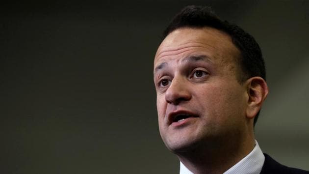 Irish prime minister Leo Varadkar resigned on Thursday, staying on as interim leader(REUTERS)