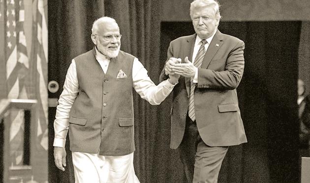 Narendra Modi and Donald Trump are popular leaders, who challenge liberal elitist hegemony(Bloomberg via Getty Images)