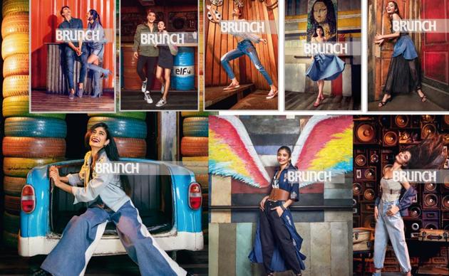 Denims can easily work both for a casual as well as a dressy look. Location courtesy: The Junkyard Cafe, New Delhi; Styling: Avneet Chadha; Art direction: Amit Malik; Make-up and hair: Anjali Jain; Styling assistant: Tanya Aggarwal; Model: Akanksha Seth (Runway) and Vaibhav Anand(Shivamm Paathak)