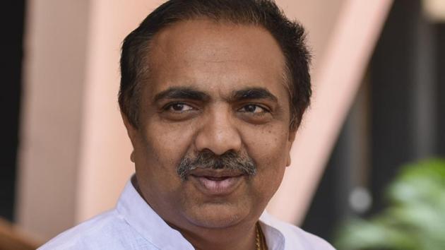 Water resources minister Jayant Patil . (HT PHOTO) Water resources minister Jayant Patil . (HT PHOTO)