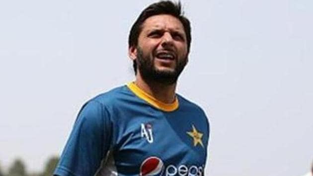 A file photo of Shahid Afridi.(IDI via Getty Images) A file photo of Shahid Afridi.(IDI via Getty Images)