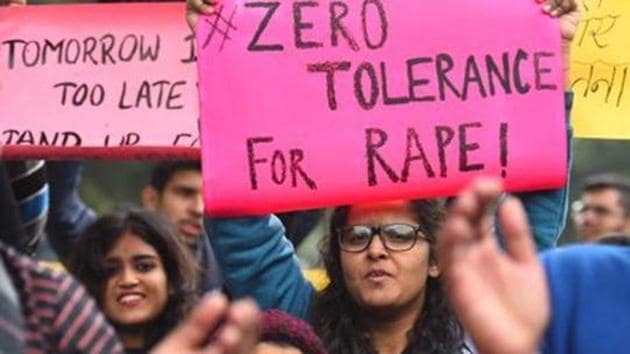 A teenage student was raped after being threatened with a knife in Rajasthan’s Hindoli region of Bundi district(Raj K Raj/HT PHOTO (Representative Image))