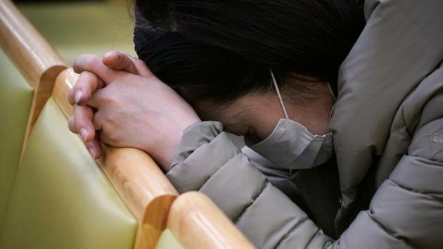 More than 300 novel coronavirus cases have been linked to the Shincheonji Church of Jesus sect in Daegu -- whose founder claims the mantle of Jesus Christ and vows to take 144,000 people with him to heaven on judgement day. (REUTERS) More than 300 novel coronavirus cases have been linked to the Shincheonji Church of Jesus sect in Daegu -- whose founder claims the mantle of Jesus Christ and vows to take 144,000 people with him to heaven on judgement day. (REUTERS)