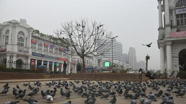 On a scale of 0 – 500, an AQI value between 0-50 is considered ‘Good’ and a value between 50 and 100 is considered to be ‘Satisfactory’. (Sushil Kumar/HT PHOTO) On a scale of 0 – 500, an AQI value between 0-50 is considered ‘Good’ and a value between 50 and 100 is considered to be ‘Satisfactory’. (Sushil Kumar/HT PHOTO)