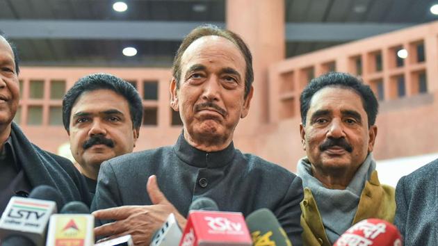 Congress leader Ghulam Nabi Azad has declined the invitation to the state banquet organised in honour of US President Donald Trump. (PTI) Congress leader Ghulam Nabi Azad has declined the invitation to the state banquet organised in honour of US President Donald Trump. (PTI)