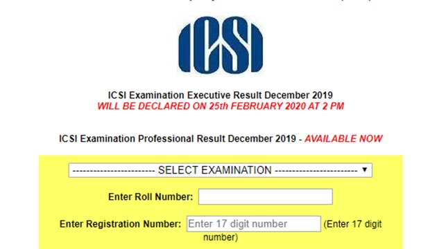 ICSI CS Professional Result 2019 out(ICSI) ICSI CS Professional Result 2019 out(ICSI)