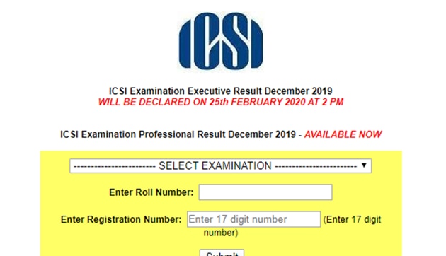 ICSI CS Result 2019 out(ICSI) ICSI CS Result 2019 out(ICSI)