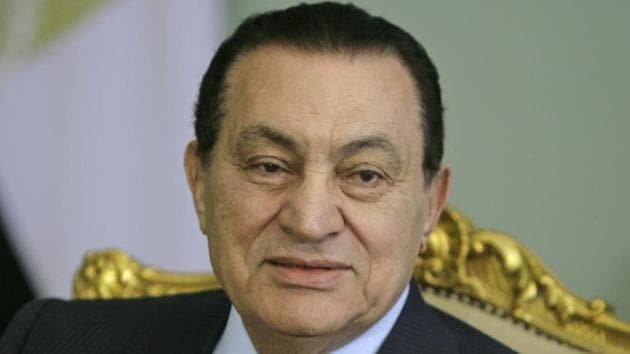 Dubbed the “pharaoh” by his detractors, Mubarak had ruled for 30 years and was widely accepted to be preparing his younger son Gamal as successor when the Arab Spring surged into Cairo in January 2011.(AP) Dubbed the “pharaoh” by his detractors, Mubarak had ruled for 30 years and was widely accepted to be preparing his younger son Gamal as successor when the Arab Spring surged into Cairo in January 2011.(AP)