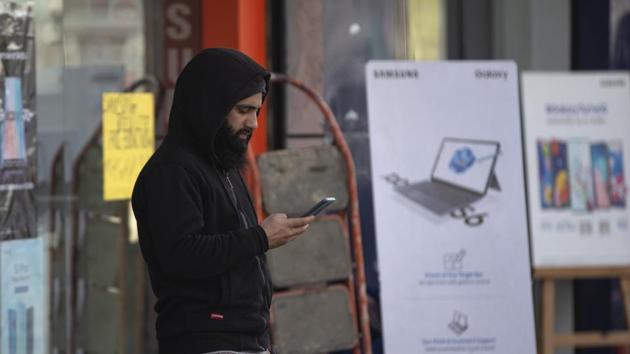 The 2G internet facility on mobile phones was restored in Jammu and Kashmir on January 25 after remaining suspended since August 5 last year after the Centre announced abrogation of Article 370 provisions and bifurcation of the erstwhile state into union territories(AP (Image for representation purpose)) The 2G internet facility on mobile phones was restored in Jammu and Kashmir on January 25 after remaining suspended since August 5 last year after the Centre announced abrogation of Article 370 provisions and bifurcation of the erstwhile state into union territories(AP (Image for representation purpose))