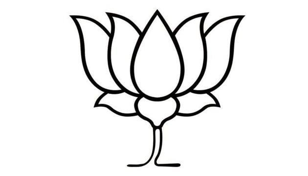 Students of Class 12 were asked during the state board examination conducted by the Council of Higher Secondary Education, Manipur, to draw the election symbol of the ruling Bharatiya Janata Party.(Bharatiya Janata Party, Offical Facebook page.) Students of Class 12 were asked during the state board examination conducted by the Council of Higher Secondary Education, Manipur, to draw the election symbol of the ruling Bharatiya Janata Party.(Bharatiya Janata Party, Offical Facebook page.)