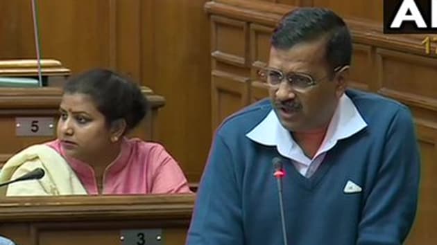 Kejriwal said Delhi will have to stand united against politics of hate that pits brother against brother(ANI / Twitter)
