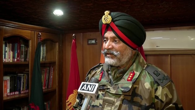 Chinar Corps Commander, Lt General KJS Dhillon said ceasefire violations by Pakistan along the Line of Control were part of attempts to facilitate infiltration of terrorists.(ANI) Chinar Corps Commander, Lt General KJS Dhillon said ceasefire violations by Pakistan along the Line of Control were part of attempts to facilitate infiltration of terrorists.(ANI)