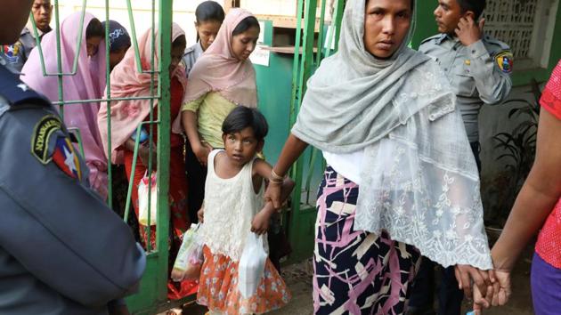 Thousands are suspected to have been killed in Myanmar during the 2017 Rohingya crackdown and refugees brought reports of widespread rape and arson by soldiers and ethnic Rakhine mobs. Feb. 25, 2020.(REUTERS) Thousands are suspected to have been killed in Myanmar during the 2017 Rohingya crackdown and refugees brought reports of widespread rape and arson by soldiers and ethnic Rakhine mobs. Feb. 25, 2020.(REUTERS)