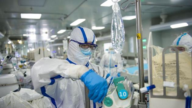 China on Wednesday said there were more than 50 new deaths from the coronavirus outbreak until Tuesday midnight (AFP) China on Wednesday said there were more than 50 new deaths from the coronavirus outbreak until Tuesday midnight (AFP)