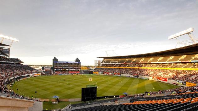 CHRISTCHURCH, NEW ZEALAND - DECEMBER 30: A general view of AMI Stadium during game three of the Twenty20 series between New Zealand and Pakistan at AMI Stadium on December 30, 2010 in Christchurch, New Zealand. (Photo by Martin Hunter/Getty Images)(Getty Images)