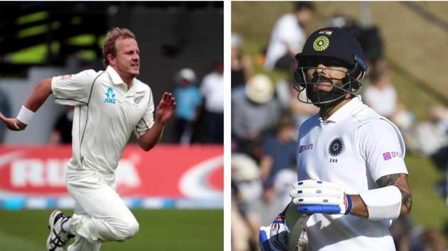 Neil Wagner will be playing 2nd Test against India.(AP/Reuters/HT Collage)