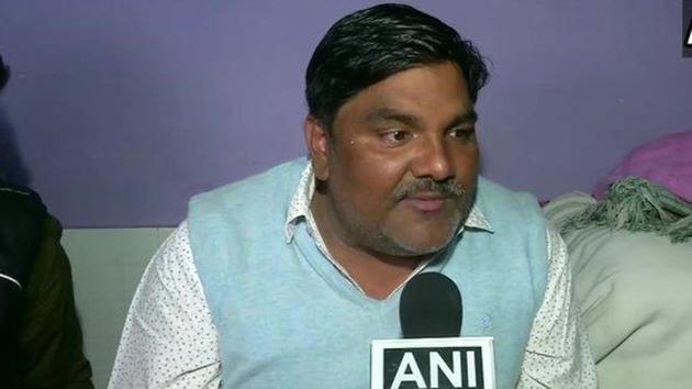 AAP leader Tahir Hussain says he is not involved in the murder of IB employee Ankit Sharma(ANI Photo)