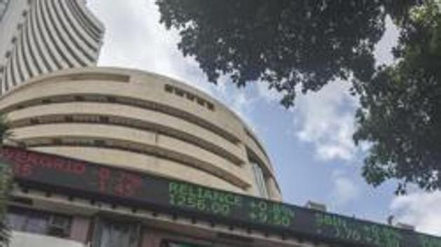 In the previous session, the Sensex settled with a loss of 392.24 points, or 0.97 per cent, at 39,888.96, and Nifty plummeted 119.40 points or 1.01 per cent to end at 11,678.50. (Pratik Chorge/HT Photo (image for representation purpose)) In the previous session, the Sensex settled with a loss of 392.24 points, or 0.97 per cent, at 39,888.96, and Nifty plummeted 119.40 points or 1.01 per cent to end at 11,678.50. (Pratik Chorge/HT Photo (image for representation purpose))