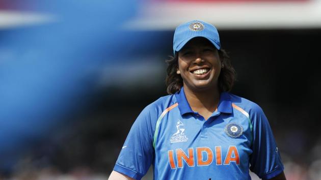 India's Jhulan Goswami(AFP)