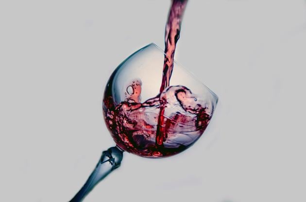 Serving wine in larger wine glasses while keeping the same measure led to a significant increase in the amount of wine sold.(Unsplash)