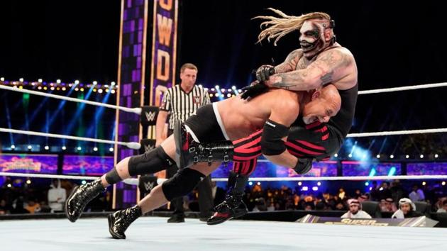 The Fiend faces Goldberg.(WWE)