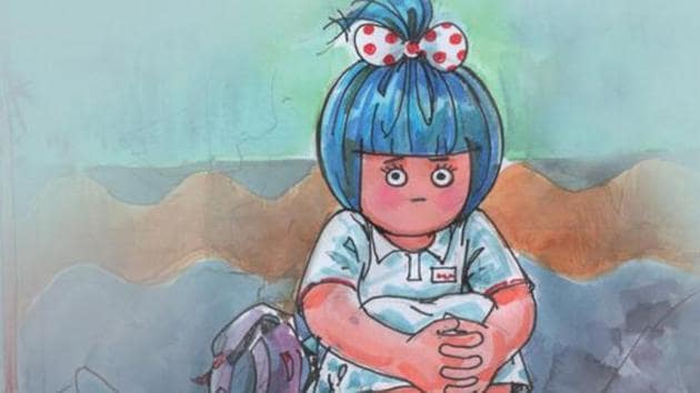 Amul created an image with an heartbreaking caption. (Twitter/Amul) Amul created an image with an heartbreaking caption. (Twitter/Amul)