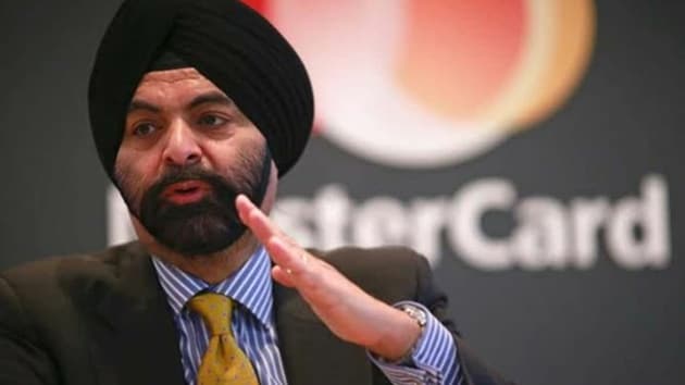India-born chief executive officer (CEO) of finance giant Mastercard, Ajaypal Singh Banga(Twitter)