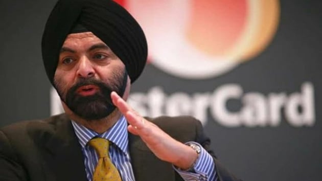 India-born chief executive officer (CEO) of finance giant Mastercard, Ajaypal Singh Banga(Twitter)