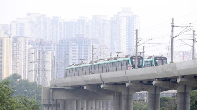 The Delhi Metro rail Corporation(Sunil Ghosh / Hindustan Times)