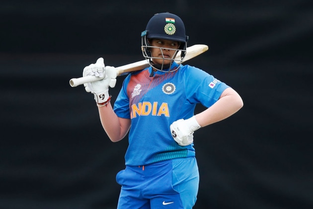 Shafali Verma during the ICC Women’s T20 World Cup(ICC Twitter)