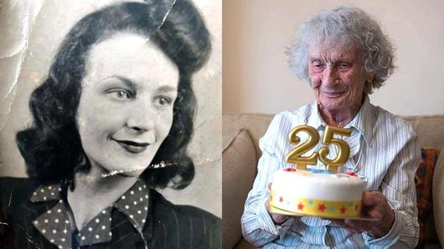 Leap Year 2020: 100-year-old Doris Cleife hails from Portsmouth.(Facebook)