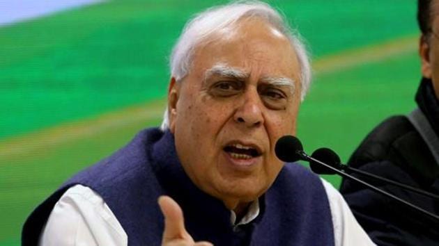 Kapil Sibal tweeted on Sunday to take on the Union minister’s comments at a press conference. (ANI Photo) Kapil Sibal tweeted on Sunday to take on the Union minister’s comments at a press conference. (ANI Photo)