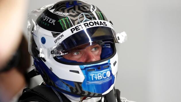 Mercedes' Valtteri Bottas during testing.(REUTERS)