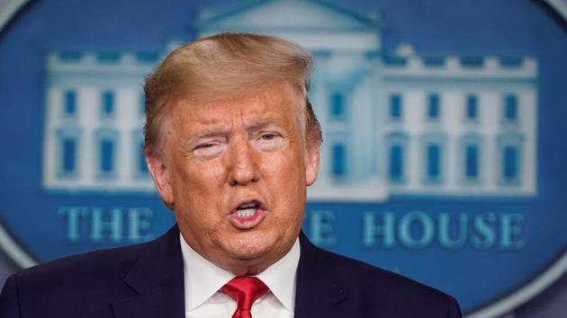 US President Donald Trump speaks during a news conference. (Reuters) US President Donald Trump speaks during a news conference. (Reuters)