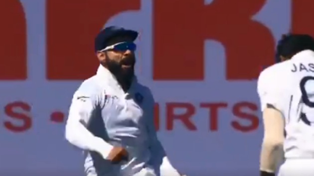 Virat Kohli was animated(Screengrab)