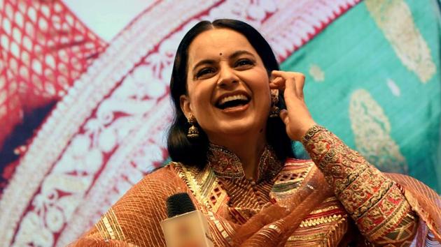 Kangana Ranaut during the promotion of her film Panga, in Patna. Kangana Ranaut during the promotion of her film Panga, in Patna.