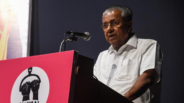 Kerala CM Pinarayi Vijayan has requested the center to take steps to evacuate over 100 fishermen allegedly trapped in Iran. (HT file photo) Kerala CM Pinarayi Vijayan has requested the center to take steps to evacuate over 100 fishermen allegedly trapped in Iran. (HT file photo)