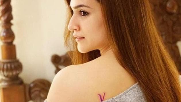 Kriti Sanon called her new Tattoo as Start of Something New