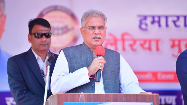 Baghel said it is an “intriguing coincidence” that the timings of these raids coincide with a decision of the state government. (Photo: Twitter/ bhupeshbaghel) Baghel said it is an “intriguing coincidence” that the timings of these raids coincide with a decision of the state government. (Photo: Twitter/ bhupeshbaghel)