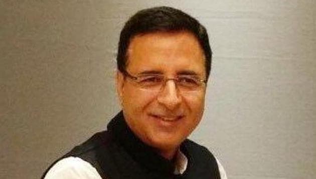 Senior Congress leader Randeep Singh Surjewala on Monday reacted to PM Modi’s tweet annoucing he would quit social media.(TWITTER.) Senior Congress leader Randeep Singh Surjewala on Monday reacted to PM Modi’s tweet annoucing he would quit social media.(TWITTER.)